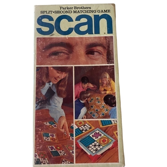 VINTAGE 1970 SCAN board game - Picture 1 of 9